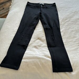 Parasuco stretchy Size M black dress pants 65% VISCOSE 31% nylon 4% elastane